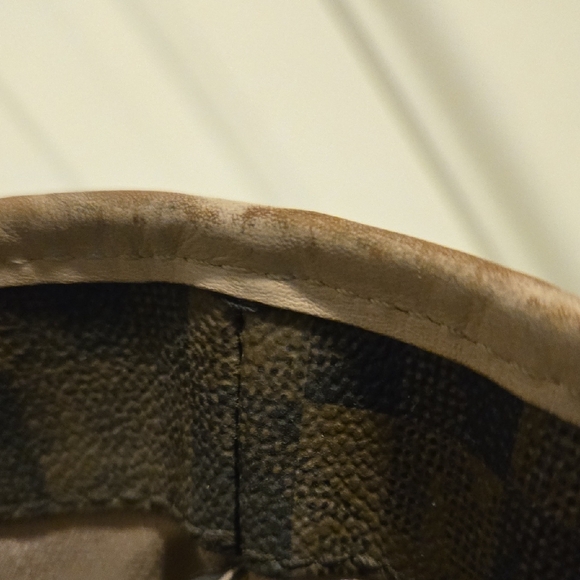 Michael Kors Checkered Tote - Black and Tan - Picture 14 of 16